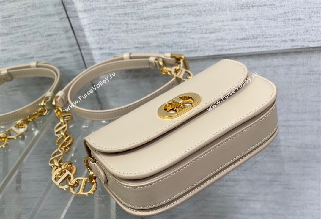 Dior Small 30 Montaigne Avenue Bag in Box Calfskin Beige 2024 (XXG-23112504)