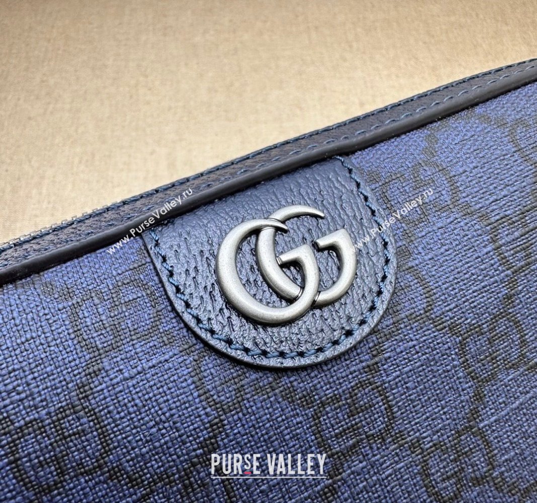 Gucci Ophidia GG crossbody bag 699439 Blue 2024 (dlh-23112424)