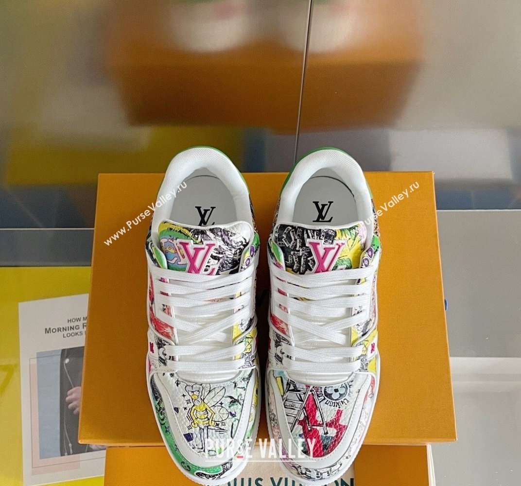 Louis Vuitton LV Trainer Women/Men Sneakers 108 2023 (upin-231127108)