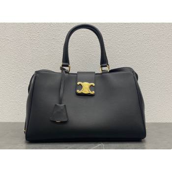 Celine MEDIUM APPOLINE BAG in supple calfskin 114963 Black (yani-23120102)