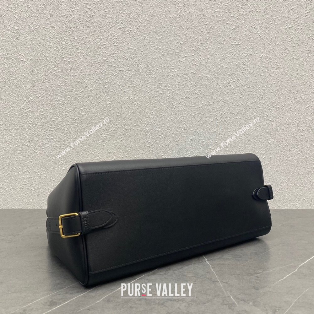 Celine MEDIUM APPOLINE BAG in supple calfskin 114963 Black (yani-23120102)