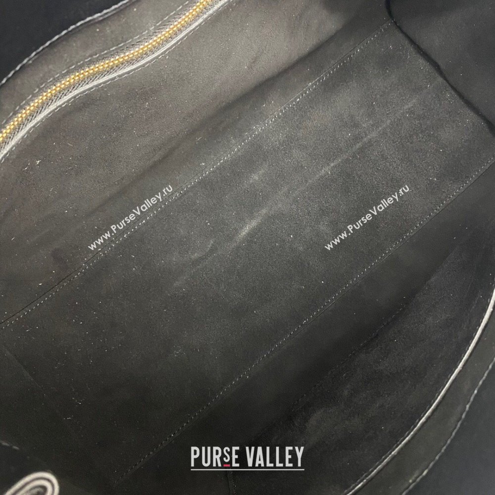 Celine MEDIUM APPOLINE BAG in supple calfskin 114963 Black (yani-23120102)