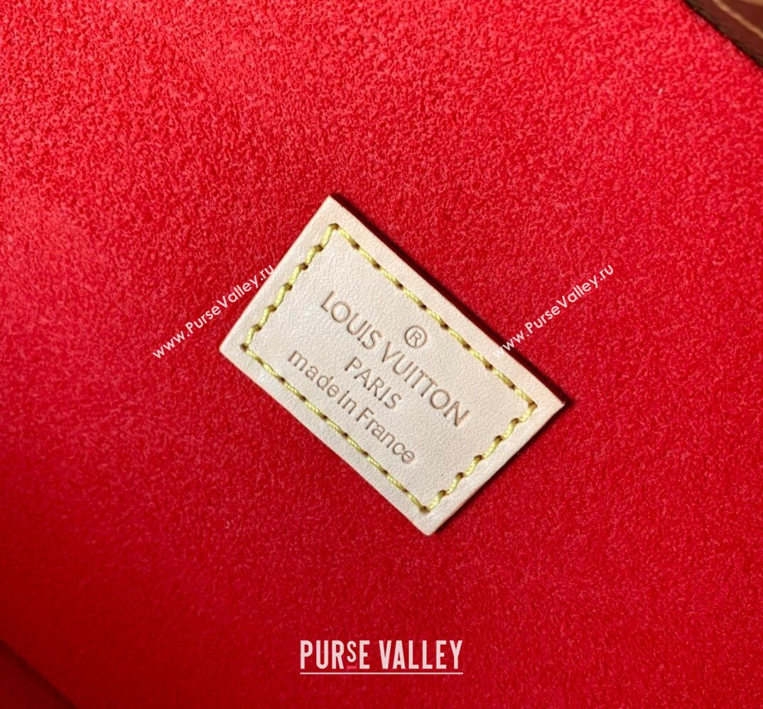 Louis Vuitton Monogram Canvas Coffret Trésor 24 Treasure Case Bag M47023 Rouge Fusion (kiki-23120105)