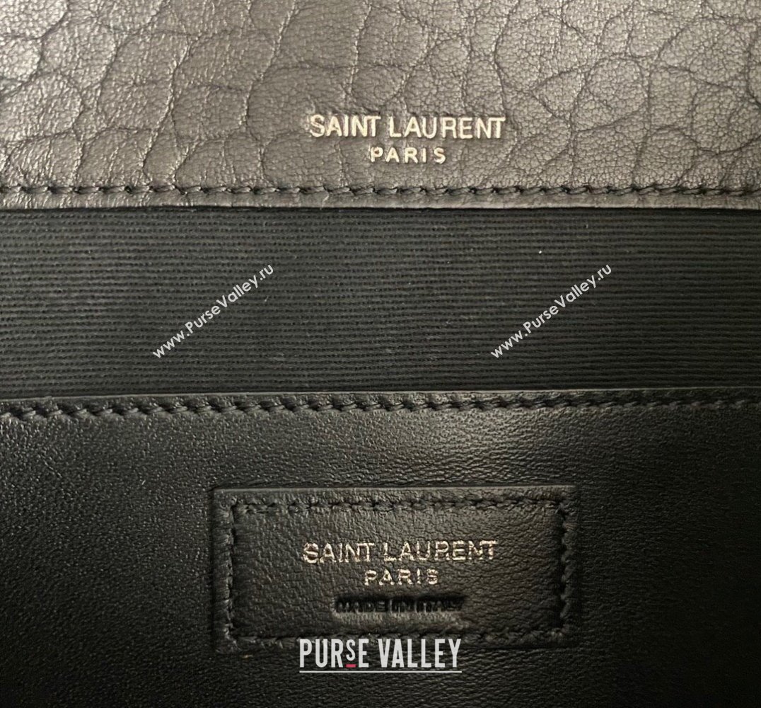 Saint Laurent niki baby Bag in grained lambskin 633179 Black (nana-24011062)