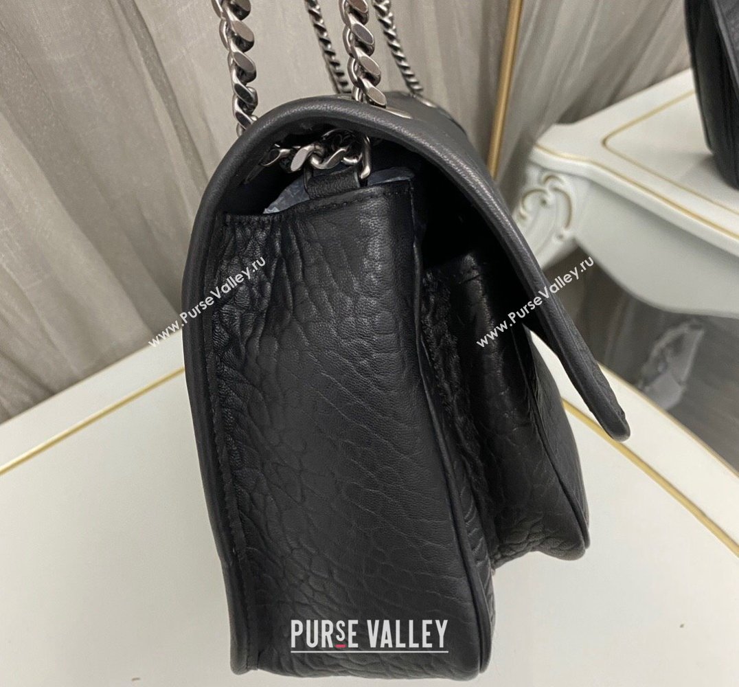 Saint Laurent niki medium Bag in grained lambskin 633178 Black (nana-24011061)