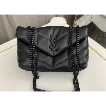 Saint Laurent toy puffer Bag in lambskin 759337 Black (nana-24010937)