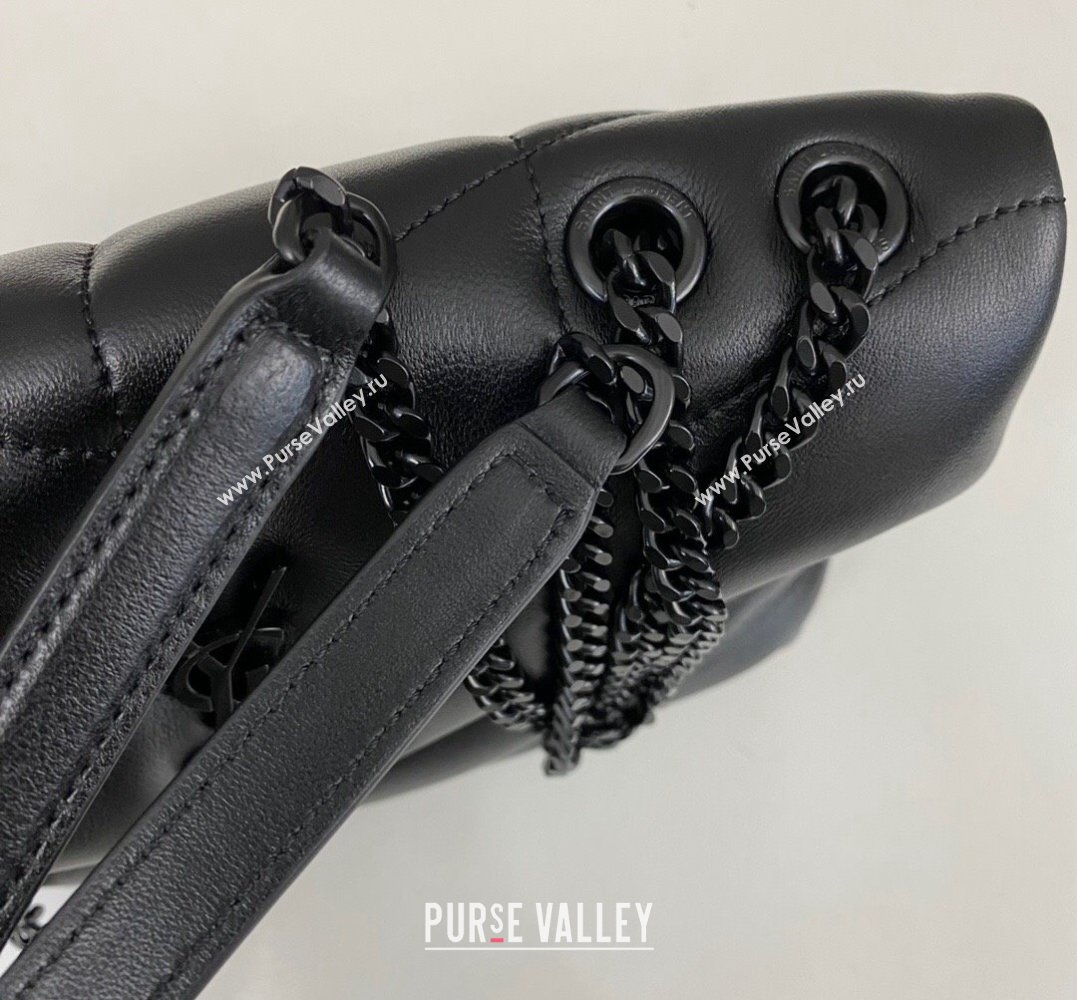 Saint Laurent toy puffer Bag in lambskin 759337 Black (nana-24010937)