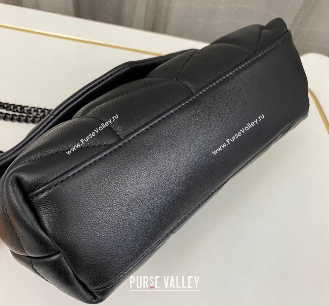 Saint Laurent toy puffer Bag in lambskin 759337 Black (nana-24010937)