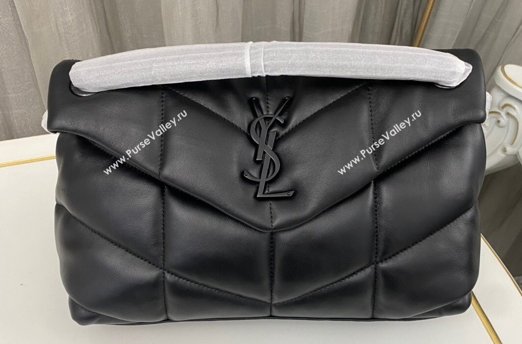 Saint Laurent puffer small Bag in nappa leather 577476 Black (nana-24010921)