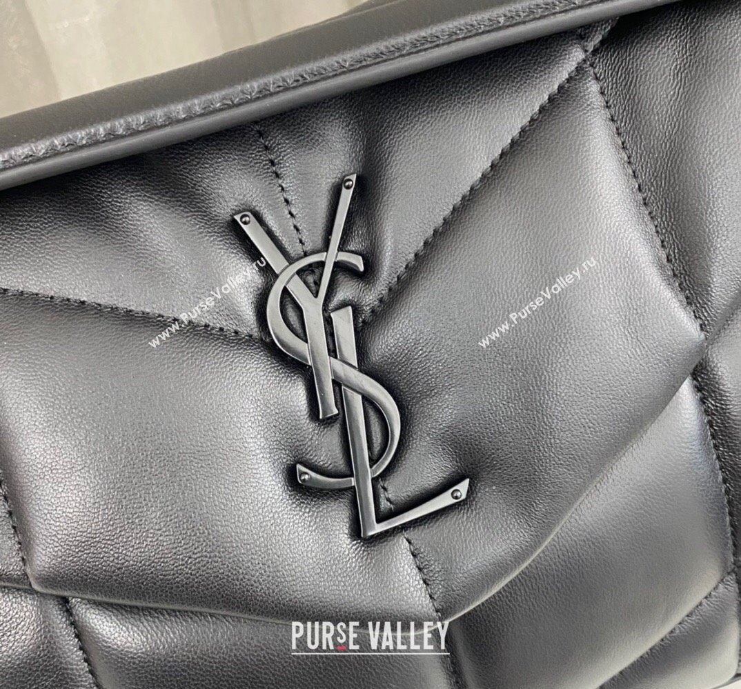 Saint Laurent puffer small Bag in nappa leather 577476 Black (nana-24010921)