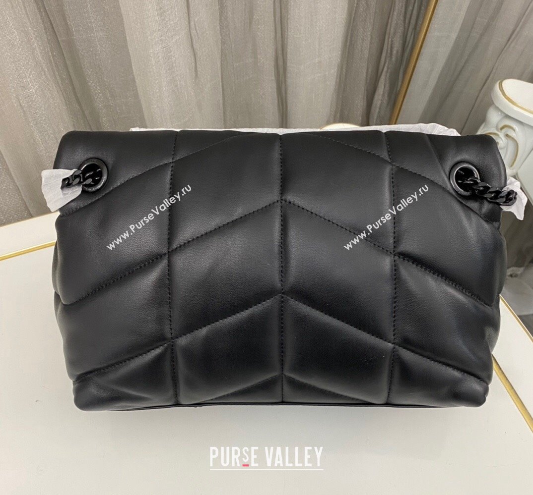 Saint Laurent puffer small Bag in nappa leather 577476 Black (nana-24010921)