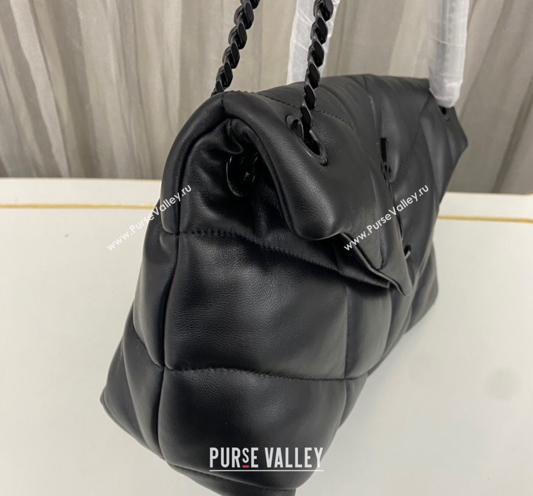 Saint Laurent puffer small Bag in nappa leather 577476 Black (nana-24010921)