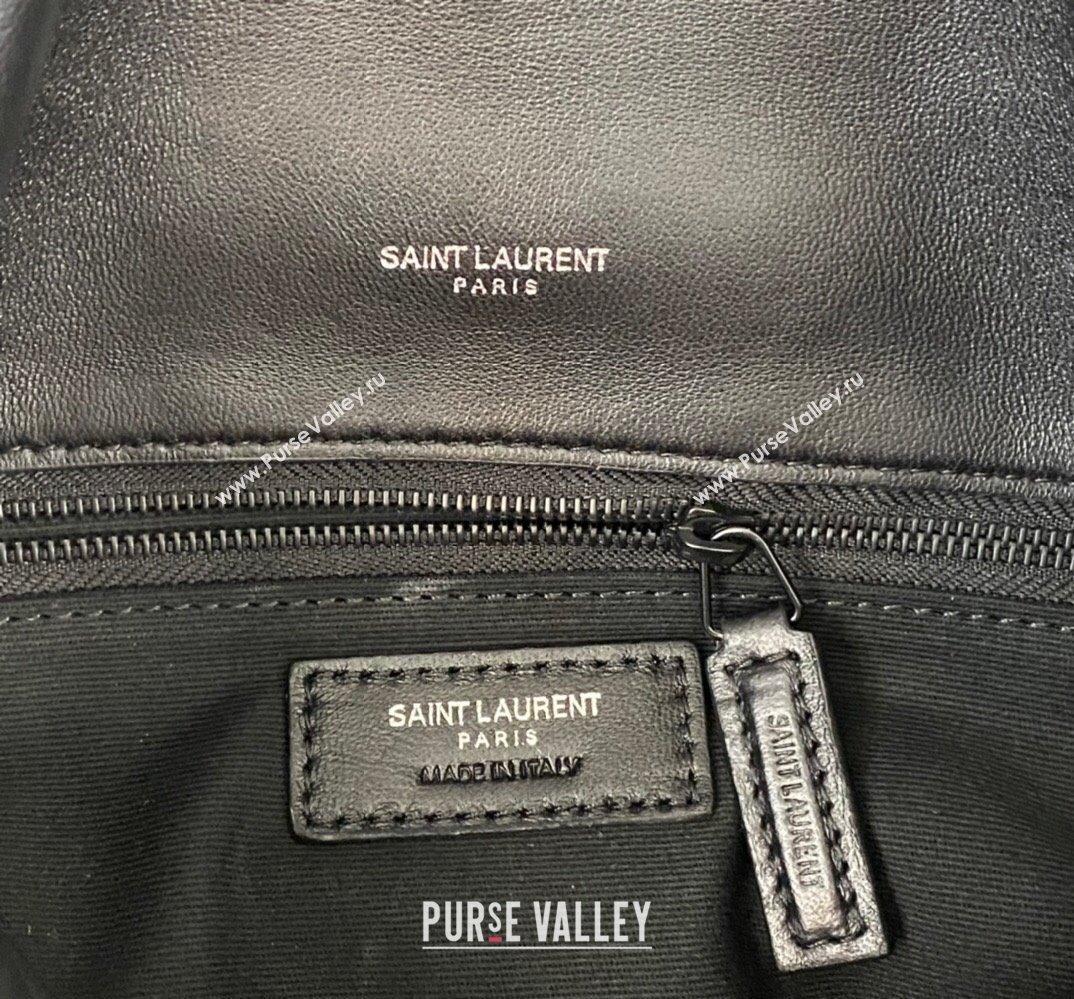 Saint Laurent puffer small Bag in nappa leather 577476 Black (nana-24010921)