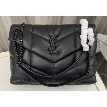 Saint Laurent puffer medium Bag in nappa leather 577475 Black (nana-24010901)