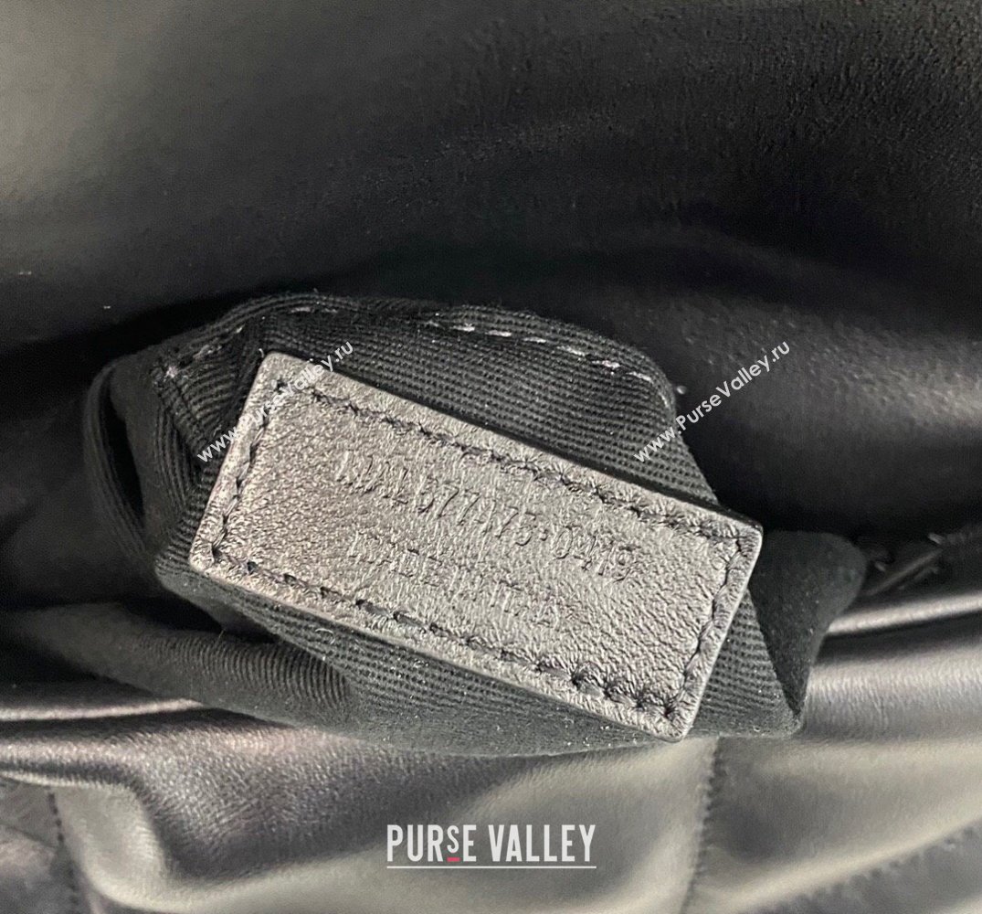 Saint Laurent puffer medium Bag in nappa leather 577475 Black (nana-24010901)