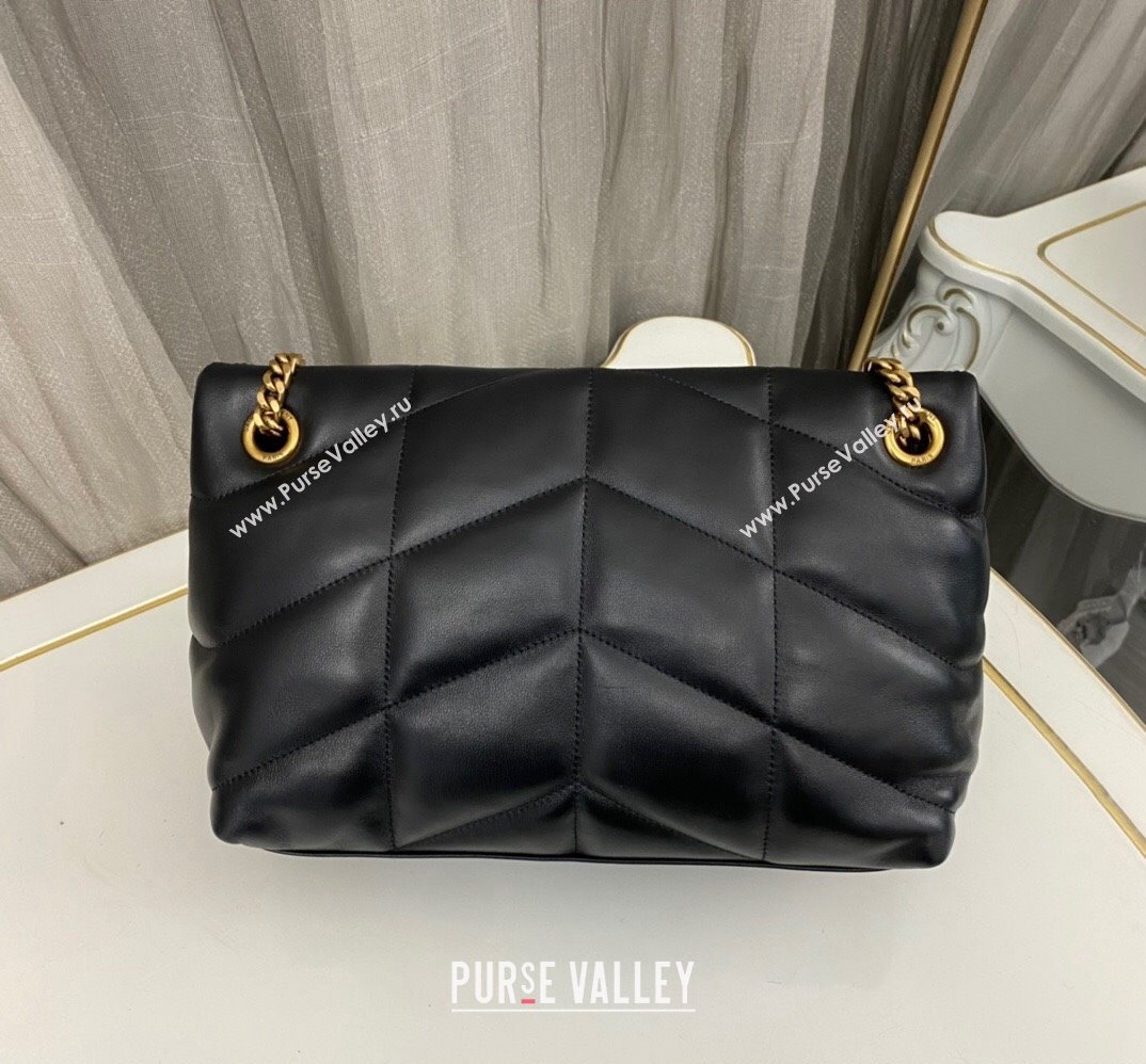 Saint Laurent puffer small Bag in nappa leather 577476 Black/Tricolor (nana-24010933)