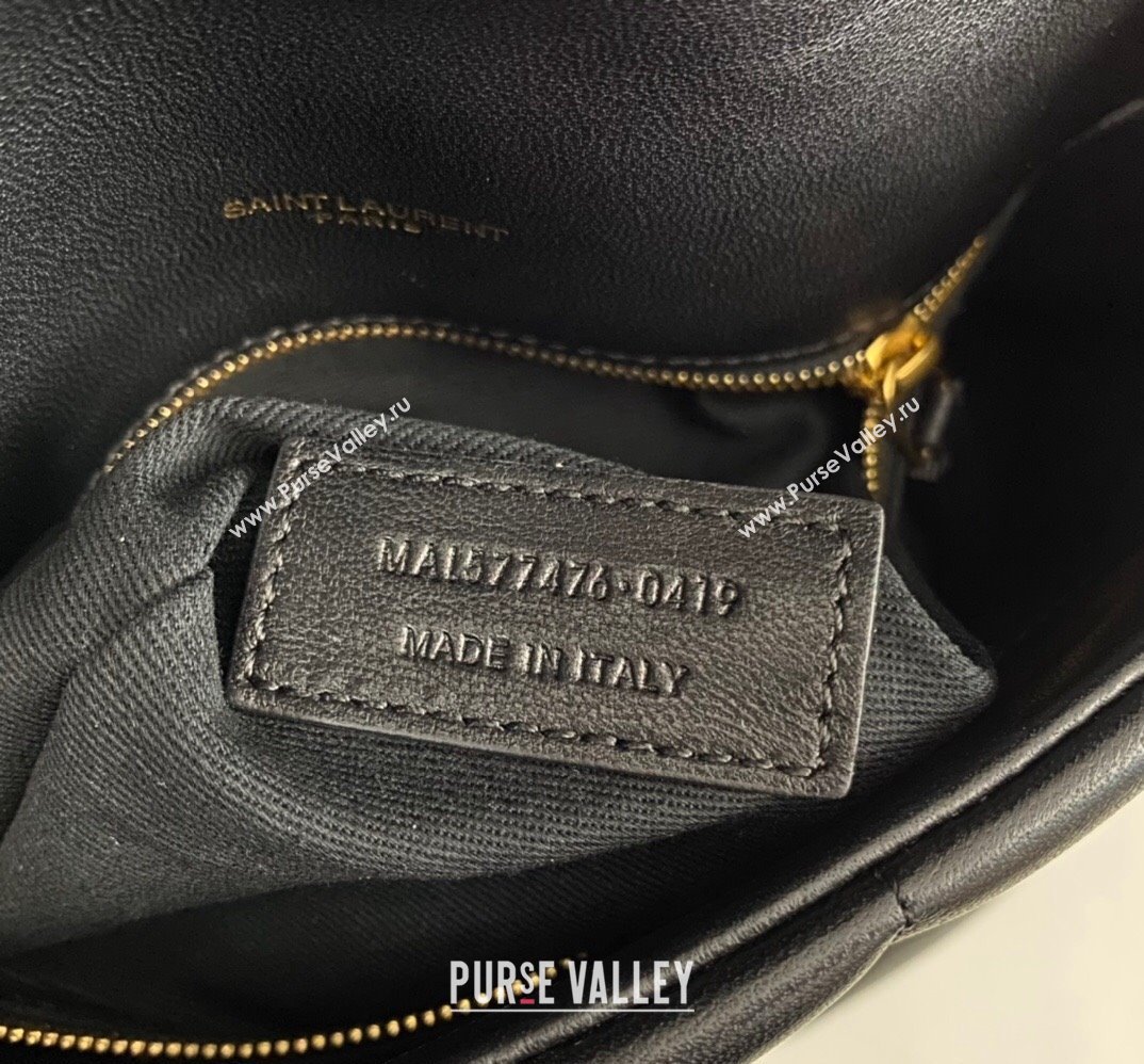 Saint Laurent puffer small Bag in nappa leather 577476 Black/Tricolor (nana-24010933)