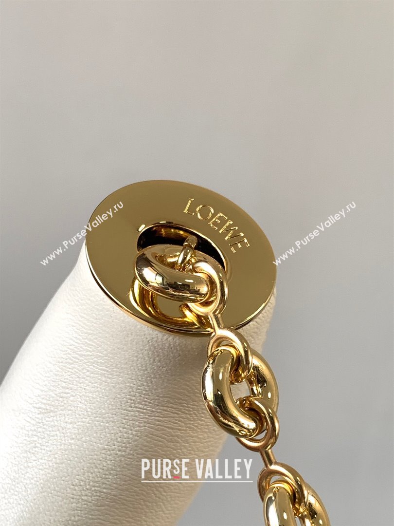 Loewe Small Squeeze bag in nappa lambskin White (xinyidai-23120406)