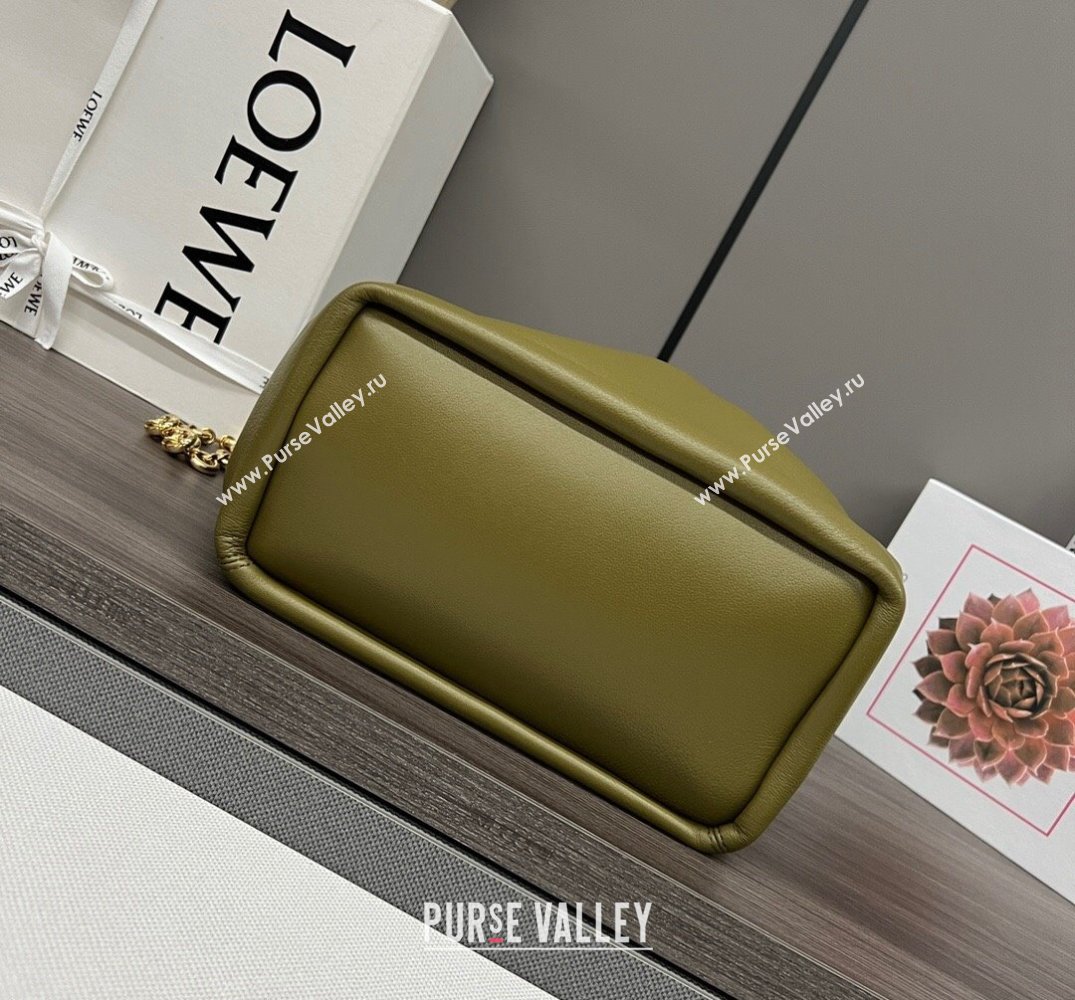 Loewe Small Squeeze bag in nappa lambskin Green (xinyidai-23120409)