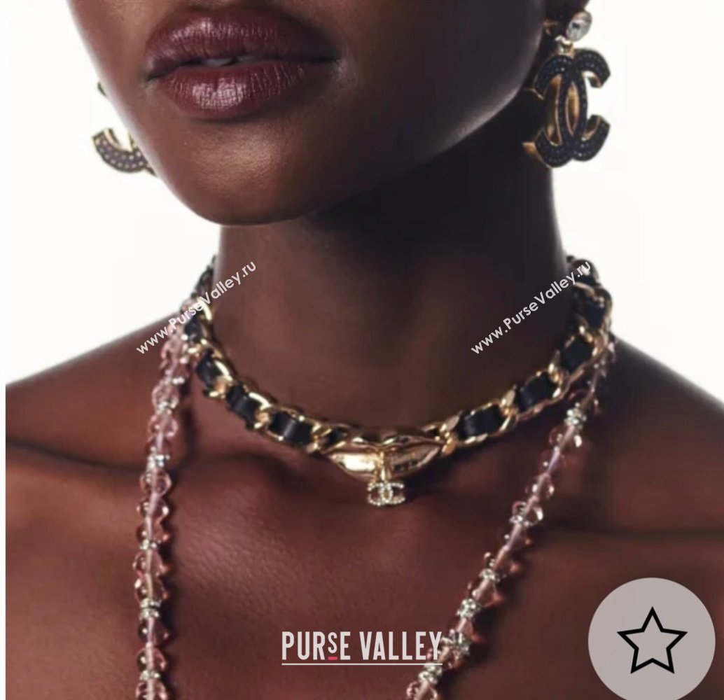 Chanel Black CC Earrings 2024 (YF-23120502)