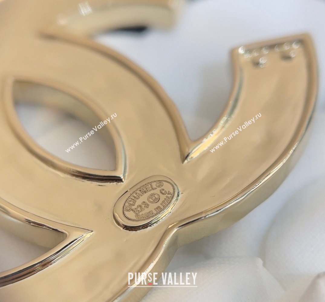 Chanel Black CC Earrings 2024 (YF-23120502)