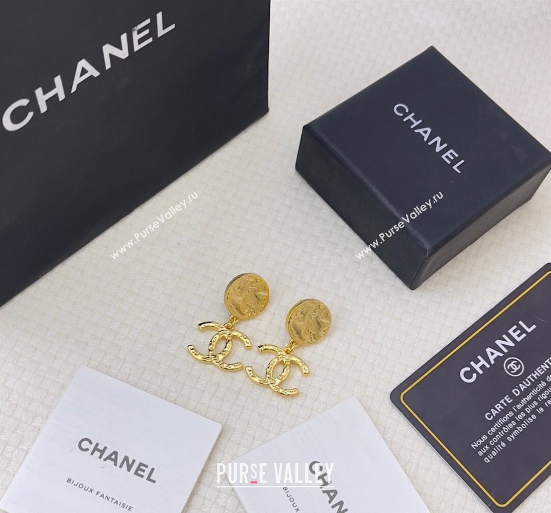 Chanel Metal Pendant Earrings ABC499 2024 (YF-23120507)