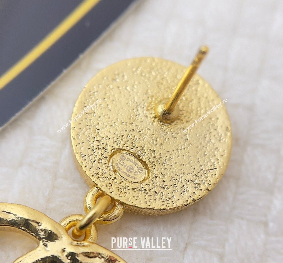 Chanel Metal Pendant Earrings ABC499 2024 (YF-23120507)