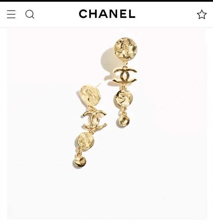 Chanel Metal Pendant Earrings ABC493 2024 (YF-23120508)