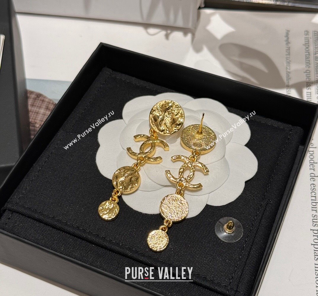 Chanel Metal Pendant Earrings ABC493 2024 (YF-23120508)