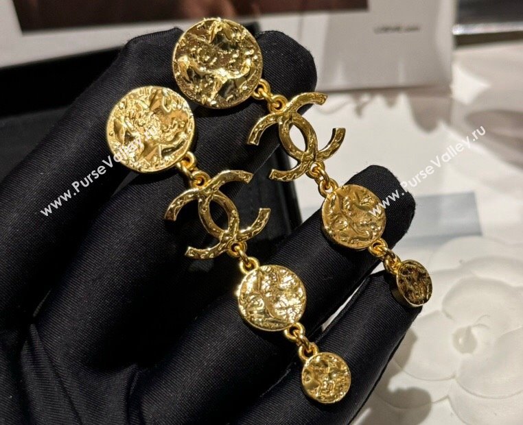 Chanel Metal Pendant Earrings ABC493 2024 (YF-23120508)