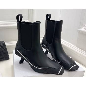 Dior Heel 5.5cm D-Motion Ankle Boots in Black 2024 (modeng-23120829)