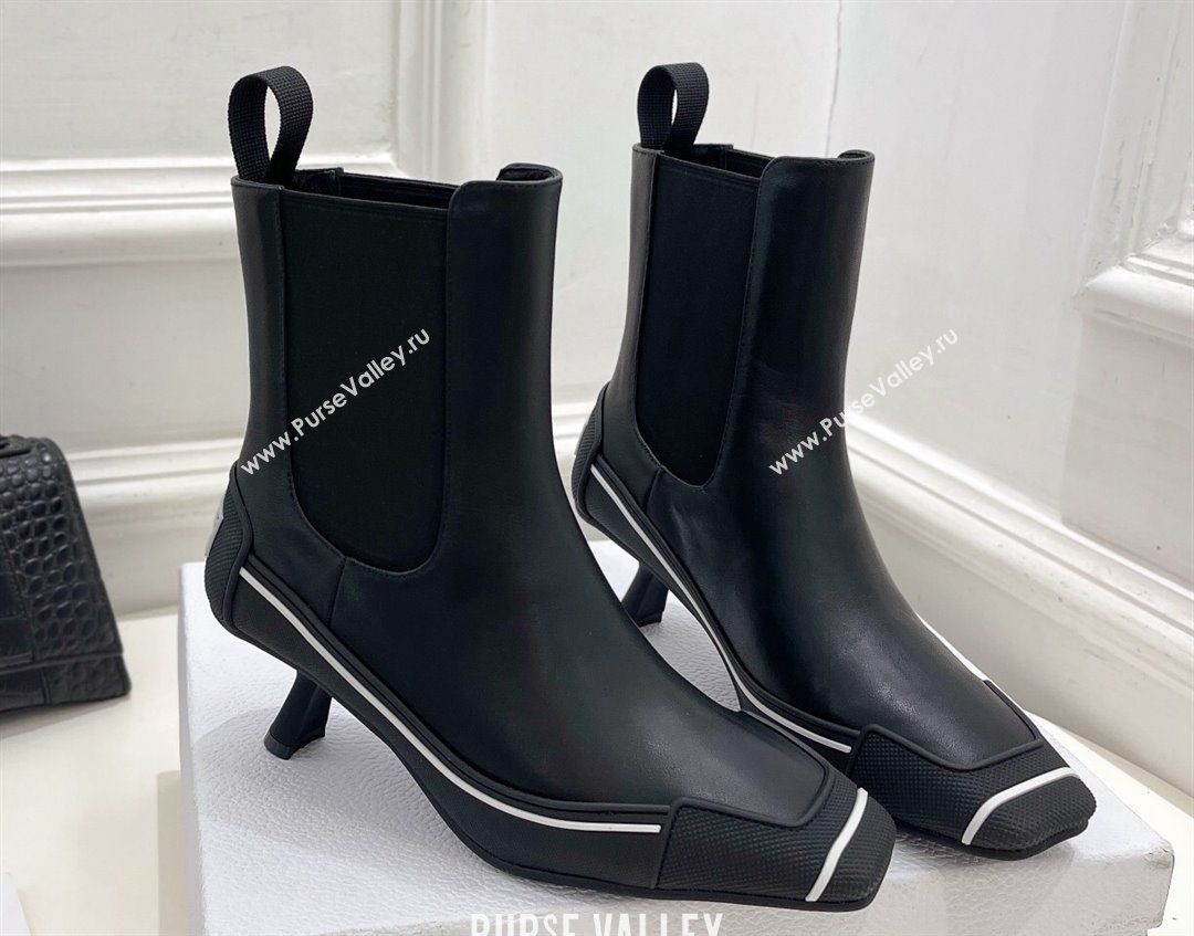 Dior Heel 5.5cm D-Motion Ankle Boots in Black 2024 (modeng-23120829)