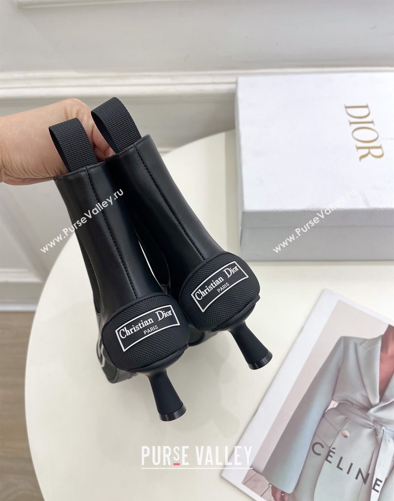 Dior Heel 5.5cm D-Motion Ankle Boots in Black 2024 (modeng-23120829)