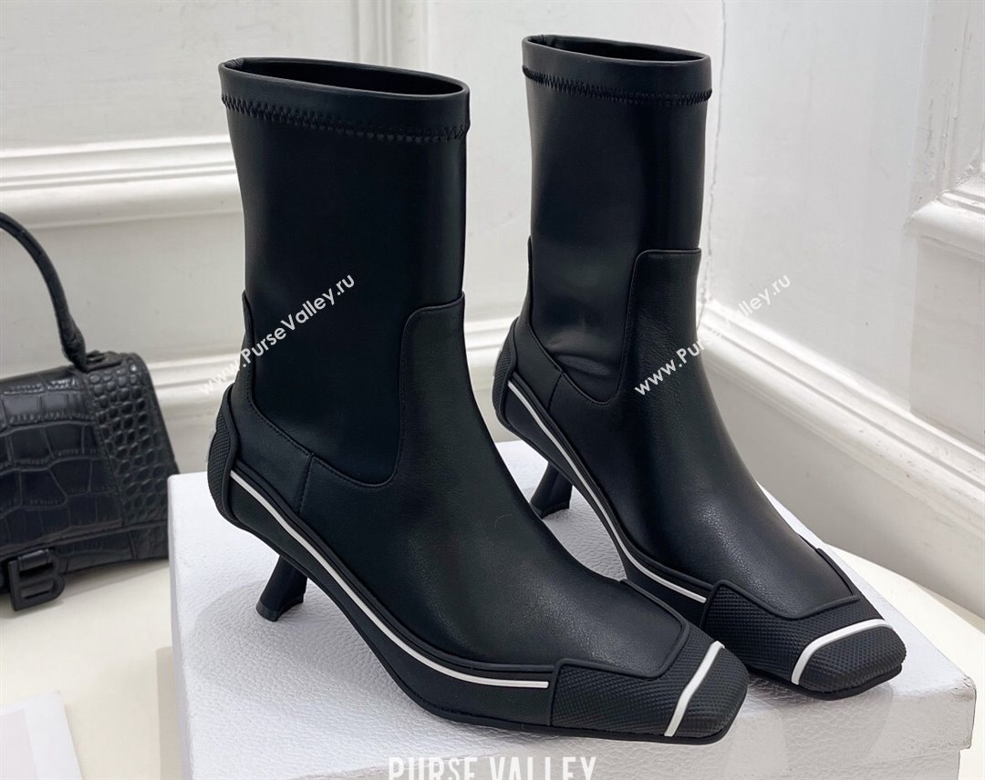 Dior Heel 5.5cm D-Motion Short Boots in Black 2024 (modeng-23120828)