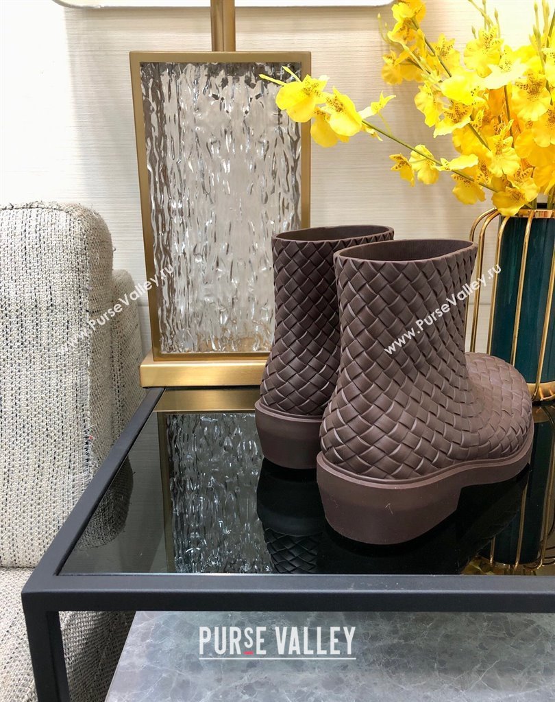 Bottega Veneta Biodegradable rubber Fireman Ankle Boots FONDANT 2024 (modeng-23120816)