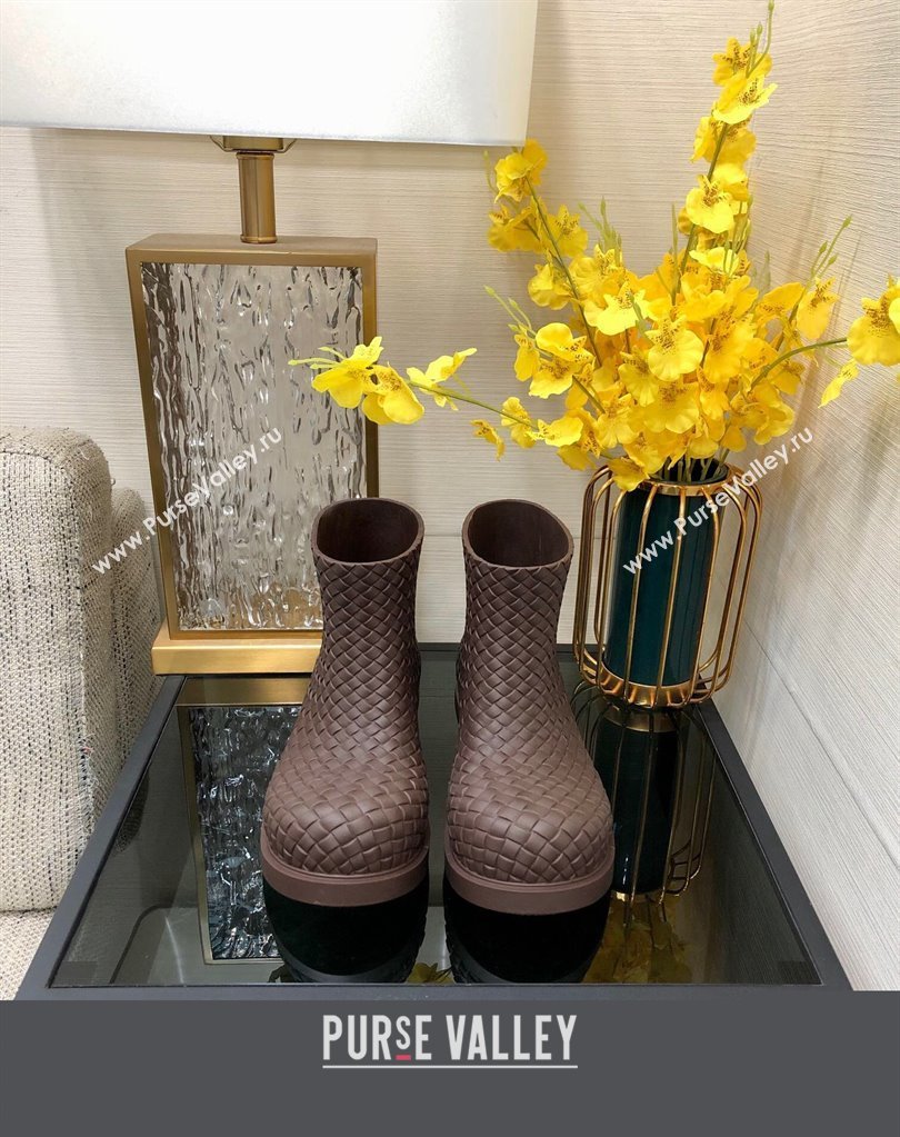 Bottega Veneta Biodegradable rubber Fireman Ankle Boots FONDANT 2024 (modeng-23120816)