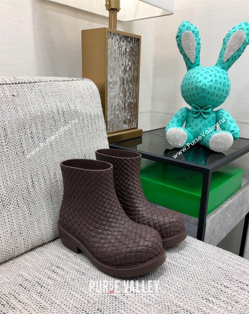 Bottega Veneta Biodegradable rubber Fireman Ankle Boots FONDANT 2024 (modeng-23120816)