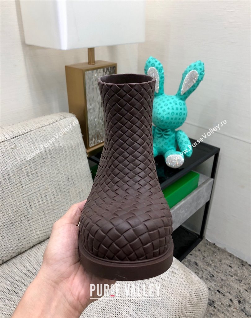 Bottega Veneta Biodegradable rubber Fireman Ankle Boots FONDANT 2024 (modeng-23120816)