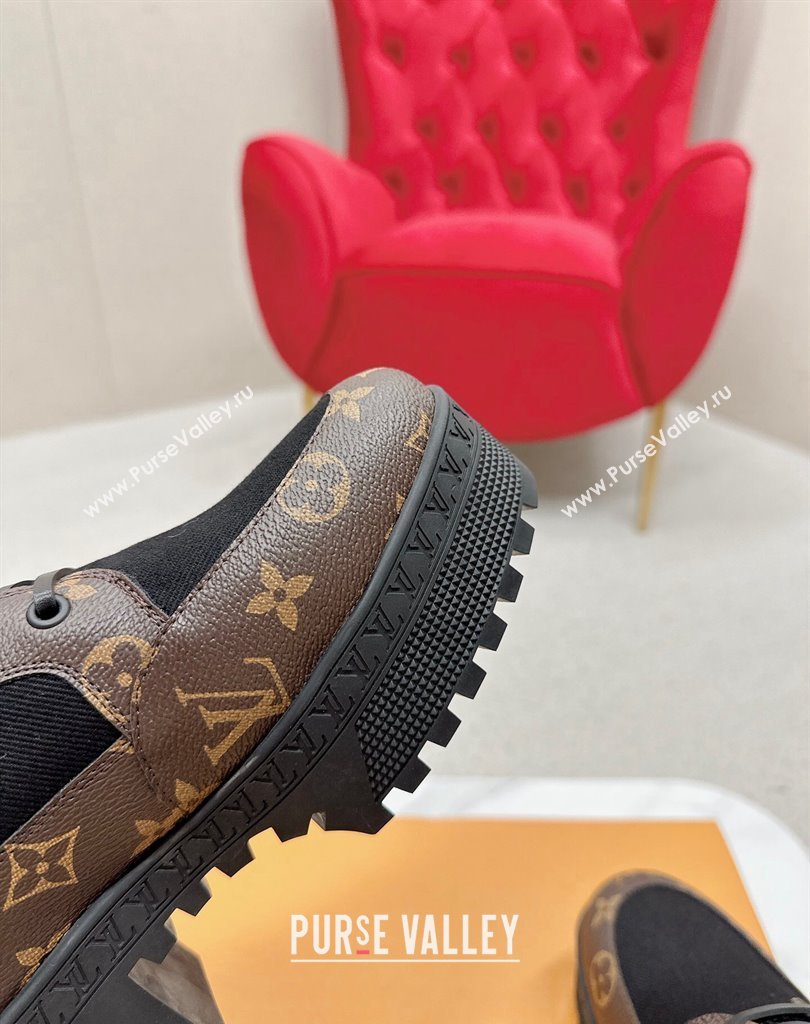 Louis Vuitton Laureate Platform Desert Boots Monogram linen 2024 (SS-23121476)