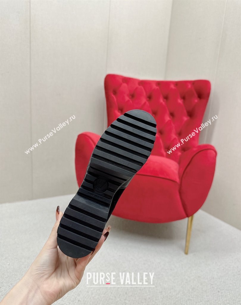 Louis Vuitton Laureate Platform Desert Boots Calf leather Black 2024 (SS-23121477)