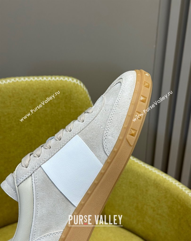 Valentino Upvillage Women/Men low top Sneakers in calfskin leather with band 08 2024 (kaola-23121328)
