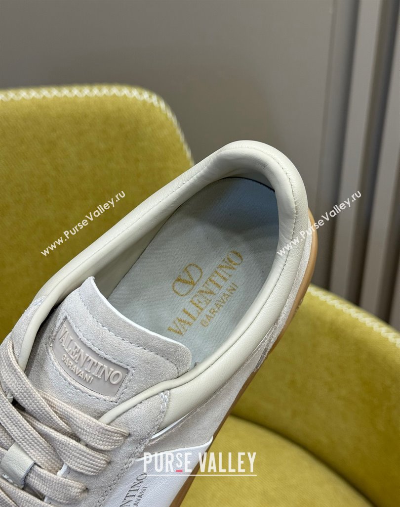 Valentino Upvillage Women/Men low top Sneakers in calfskin leather with band 08 2024 (kaola-23121328)