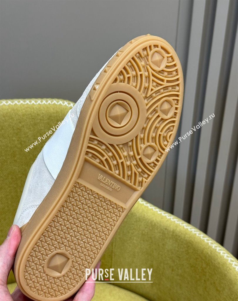 Valentino Upvillage Women/Men low top Sneakers in calfskin leather with band 08 2024 (kaola-23121328)