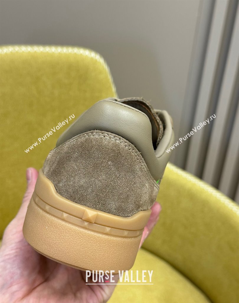 Valentino Upvillage Women/Men low top Sneakers in calfskin leather with band 09 2024 (kaola-23121329)