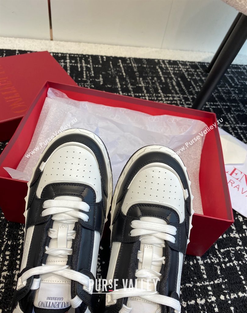 Valentino Freedots Low Top calfskin leather Women/Men Sneakers 01 2024 (danni-23121901)