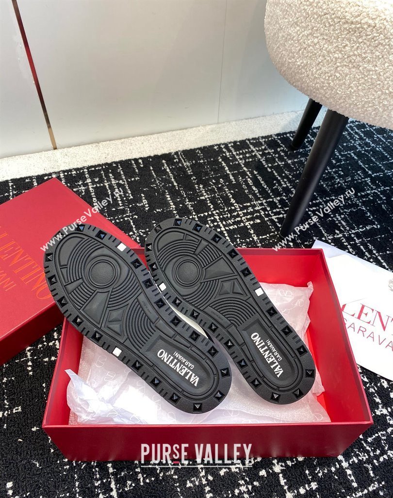 Valentino Freedots Low Top calfskin leather Women/Men Sneakers 01 2024 (danni-23121901)