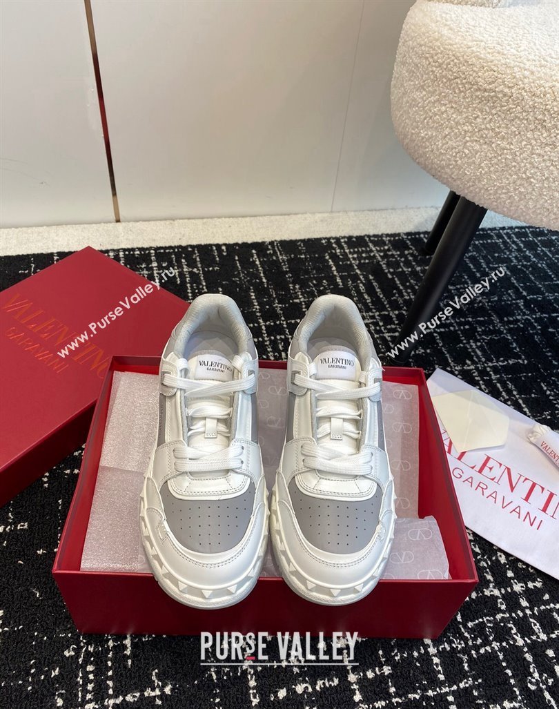 Valentino Freedots Low Top calfskin leather Women/Men Sneakers 02 2024 (danni-23121902)