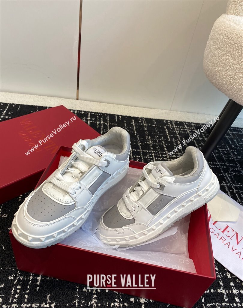 Valentino Freedots Low Top calfskin leather Women/Men Sneakers 02 2024 (danni-23121902)