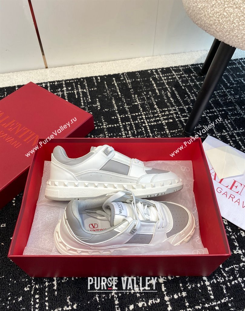 Valentino Freedots Low Top calfskin leather Women/Men Sneakers 02 2024 (danni-23121902)