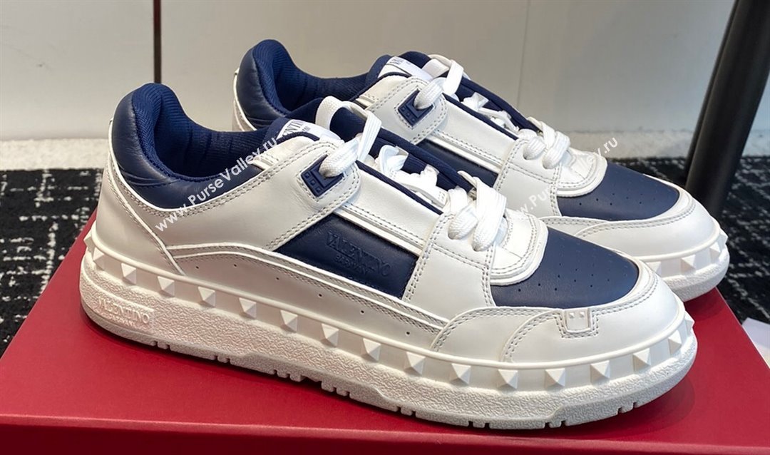 Valentino Freedots Low Top calfskin leather Women/Men Sneakers 05 2024 (danni-23121905)